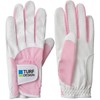 Two Hand Gloves, multicolor (white / pink)
