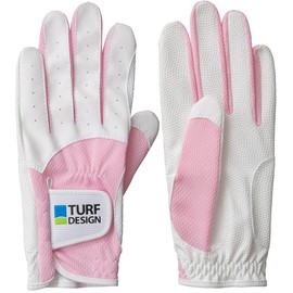 Two Hand Gloves, multicolor (white / pink)