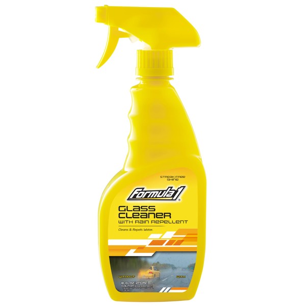 Formula 1 Glass Cleaner with Rain Repellent - Windshield Cleaning