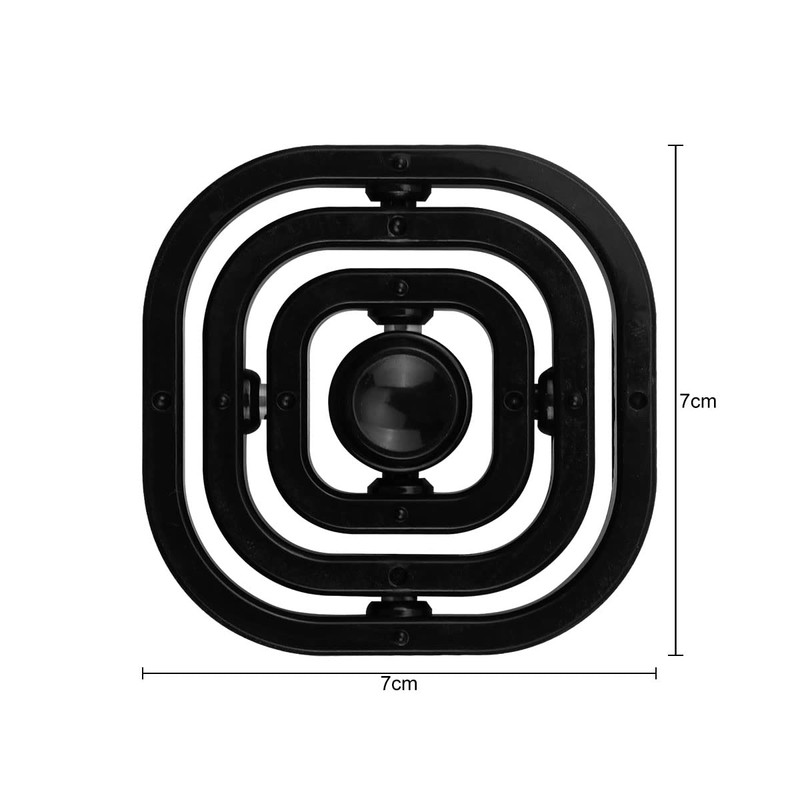 Jagowa 2 PCS 3D Infinite Flip Fidget Toy Hand Spinner