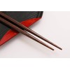 Ishida Chopsticks KP Lacquered Hexagon Plain 8.3 inches (21 cm)