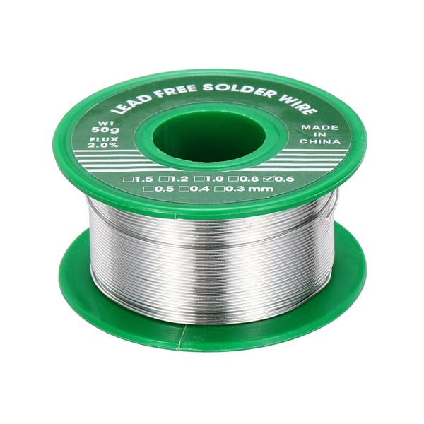 MECCANIXITY Rosin Core Solder, 50g Tin Solder Wire Flux Core