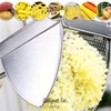 COM-FOUR® Potato Press Made of Stainless Steel, Dishwasher-Safe - spaetzle