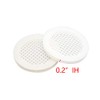 Tulead White Air Vents Round Soffit Vent Plastic Mesh Hole