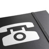 Finocam Black Phonebook