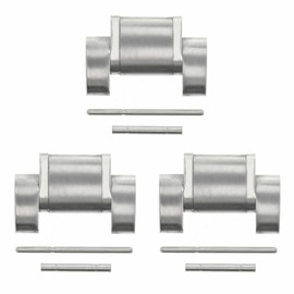 Ewatchparts 3 Pcs 16mm Link Compatible With Omega Speedmaster Moon 3513.50 1563/850 3520.50 3523.51 3513