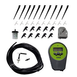 Digital Drip Irrigation Kit 5 Meter Hose Up to 10 Plants up to 15 Days Plant Watering Flower Watering