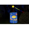 Idena 90124 – Lantern Sun & Moon, Pack of 5,