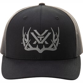 Vortex Optics Silicone Weld Full Tine Mesh Snap Back Caps (Black)
