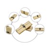 JZK Cylinder Door Lock Barrel 40/40(80mm) Brass Door Barrel Lock