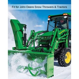 Remote AM132704 Snowblower Spout Cap Push Pull Control Cable Fit for John Deere Snow Thrower, Tractors, Snow Blower GX, GT, LX, 100 Series 245 260 265 285 335 345 425 445 455 X565 X475 X720 X724