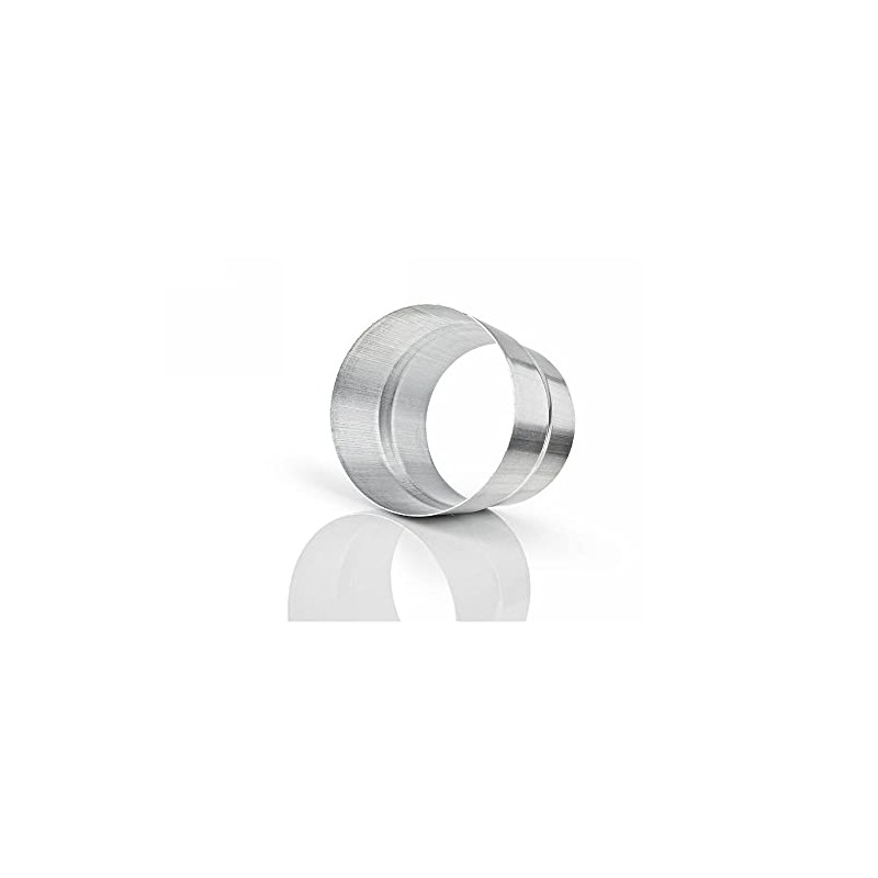 Titanium Zinc 62745 Plug-In Sleeve Downpipe Connector for Pipes DN