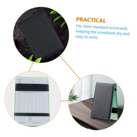 TOVINANNA Golf Scorecard Holder: Lightweight and Portable Scorebook for Outdoor Golfers Scoring Supply
