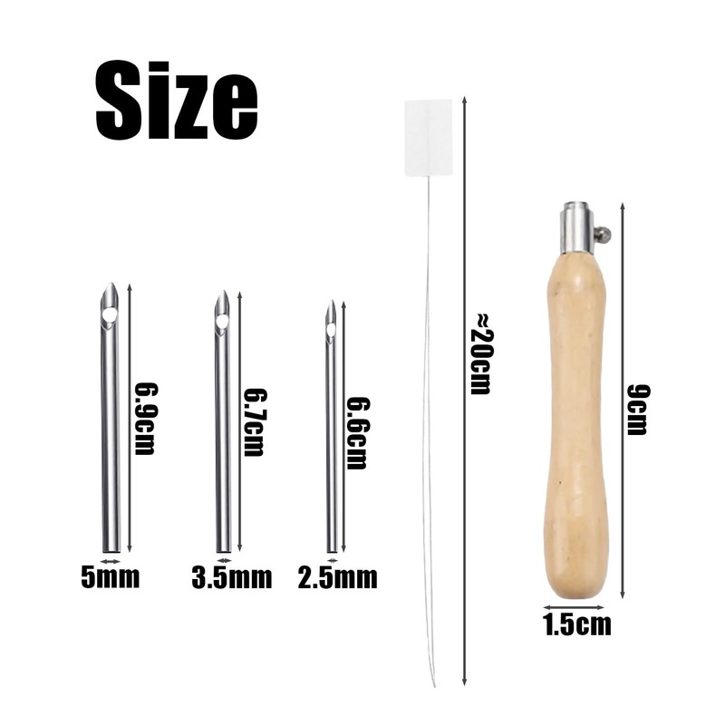 1 Set of Embroidery Punch Needle Set, Portable Punch Needle,