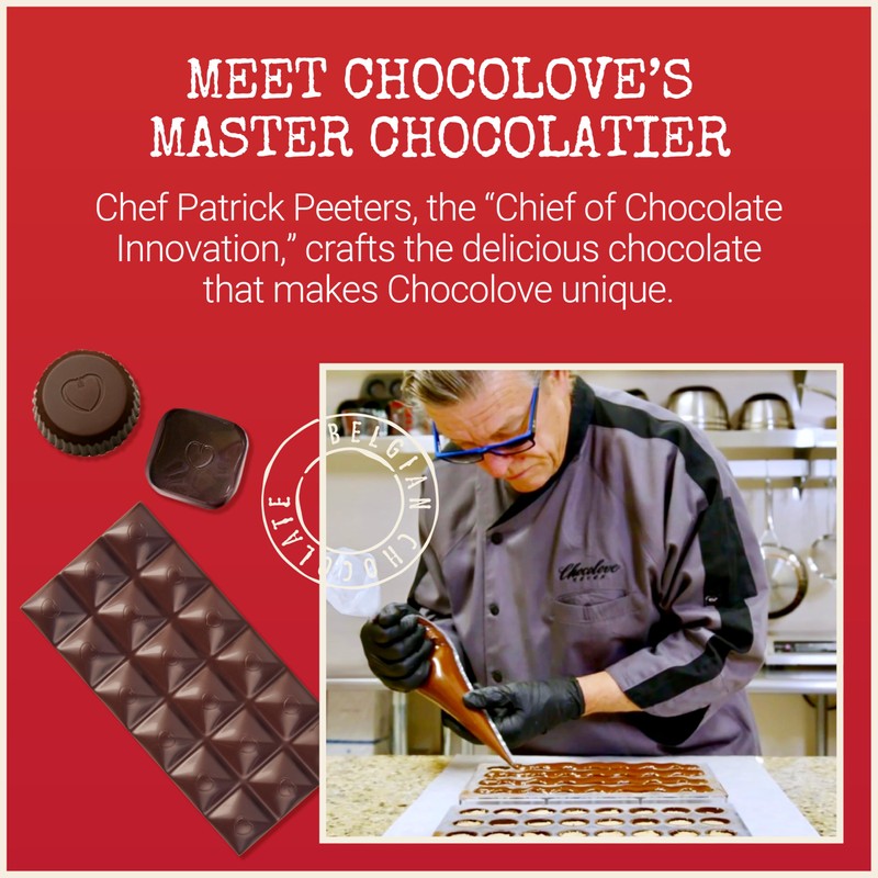Chocolove Rich Dark Chocolate Bars | 65% Cocoa | Crafted
