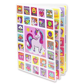 Unicorn Sticker Book - Motivational Stickers for Girls Book of Stickers Girl Stickers Sparkle Stickers for Kids Sticker Books for Kids Friendship Stickers Diary Stickers Positivity Stickers - 264 Pcs