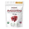 Astaxantina 12mg 300 Cápsulas Blandas Antioxidante Sin Sabor