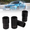 5pcs Lug Nut Extractor Tool 1/2in Drive Metric 17 19