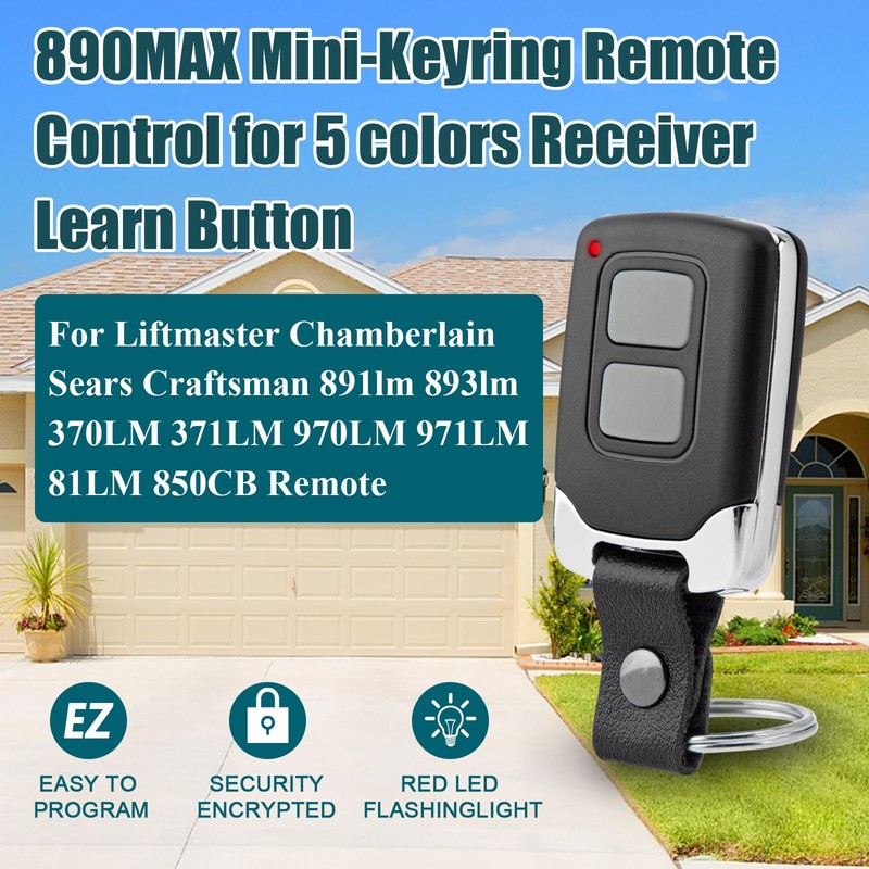 890Max Garage Door Remote for LiftMaster Sears Craftsman Chamberlain 371LM