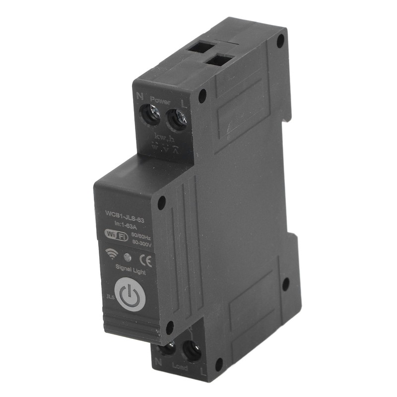 1‑63A WiFi Circuit Breaker Multi Protections APP Voice Control Timing