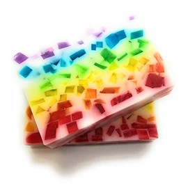 2 x Rainbow Explosion Soap Bars - SLS Free