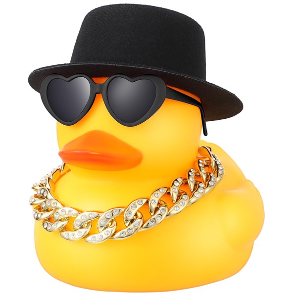 Honoson 6.89 Inches Halloween Rubber Duck Large Rubber Duck with