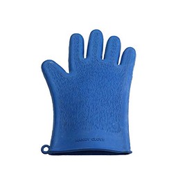 Grewal Equestrian Pacific Blue Handy Grooming Glove (Pacific Blue)