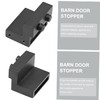 Operitacx 3pcs Door Limiter for Sliding Industrial Doors Gap Blocker