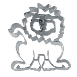 Städter Präge-Ausstecher Ausstechform, Edelstahl, silber, 8 cm