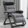 ABORON Zero Gravity Lounge Chair Recliner Folding Patio Lawn Chaise