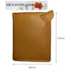 Combination Wallet for Men and Women, Unisex, High-Quality Leather Credit