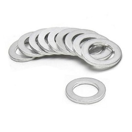 Drain Washer for Honda Subaru M20, 10 Pack, Aluminum 1.1 x 0.8 x 0.1 inches (28 x 20 x 2.5 mm), 90443-PA6000 19-17017