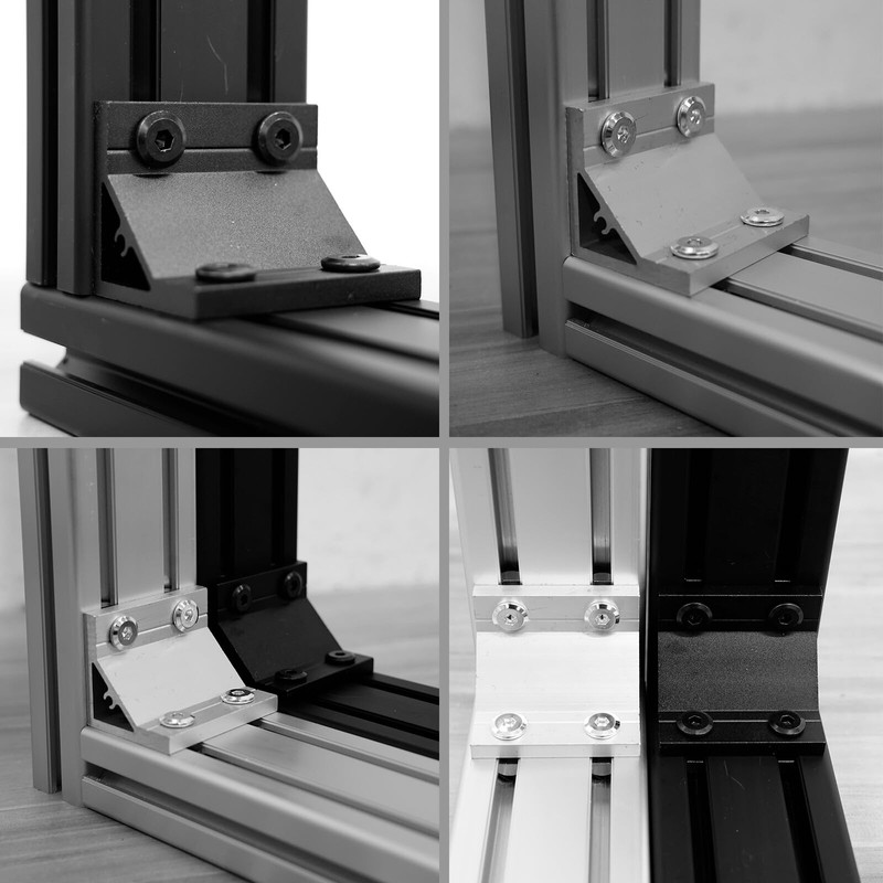 4080 Corner Bracket Connector Set for 4080 8080 Aluminum Extrusion