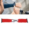 Paracord Watch Band Stylish Women Adjustable Hand Braided Watch Wristband