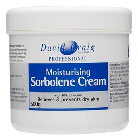 David Craig Moisturising Sorbolene Cream With 10% Glycerine 500g