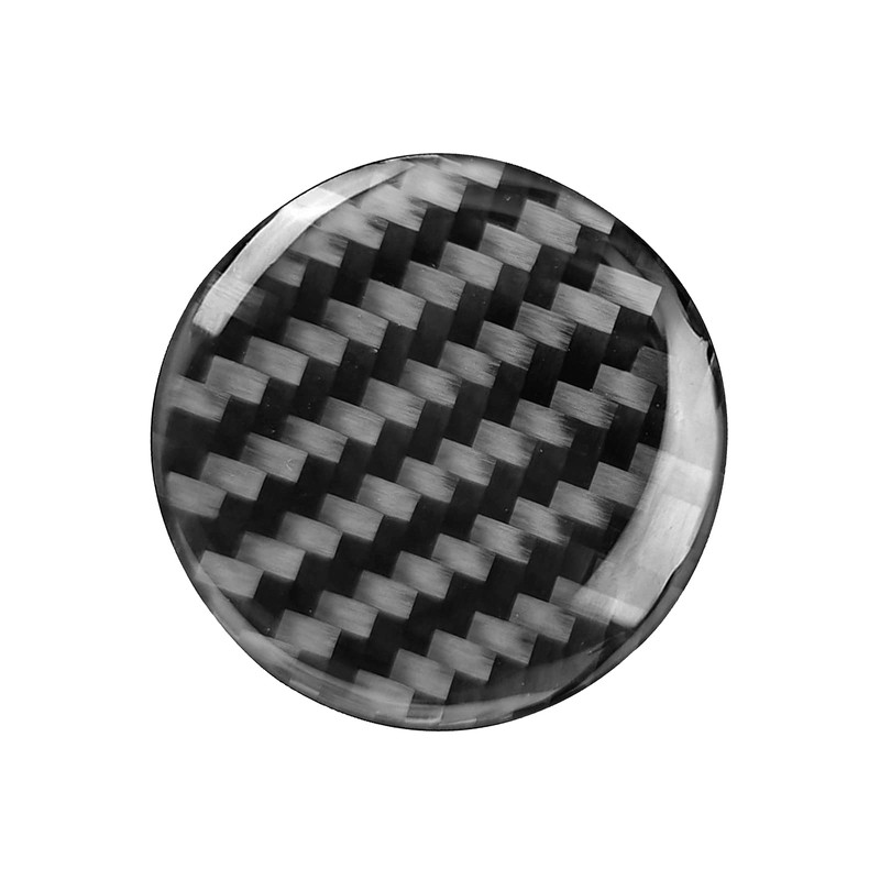 SUNJIKA Compatible with Carbon Fiber Interior Trim Sticker Gear Shifter