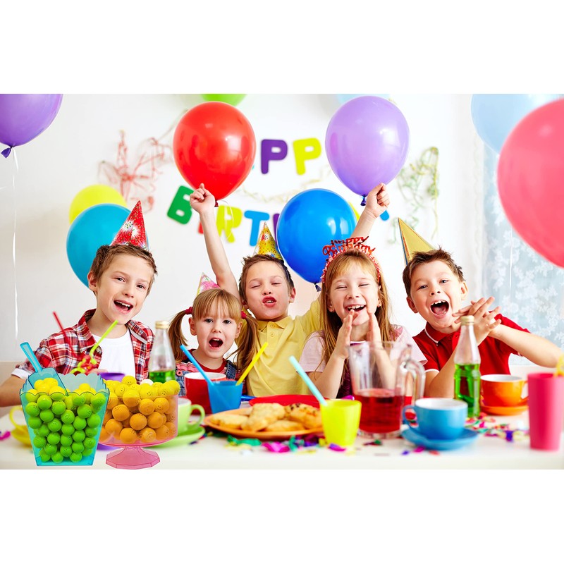 Fruidles Smile Face Chewing Gum Balls Flavored Candy Buffet Treats,