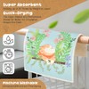 CONLI - Juego de 6 paños de Cocina suecos Reutilizables