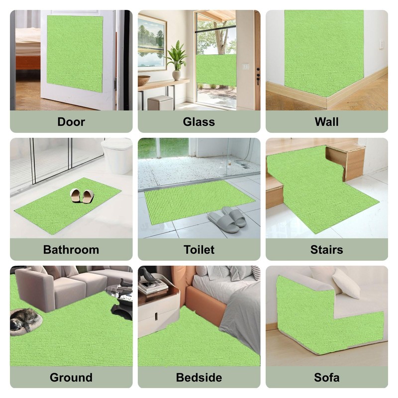 Cat Scratch Couch Furniture Protector, Adhesive Cat Scratch Pad Deterrent