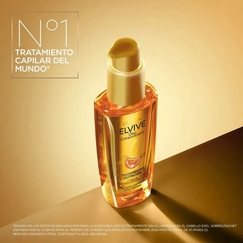 Aceite Capilar L'Oréal Paris Elvive de Óleo Extraordinario 100ml