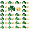 Tichso 25/50/100pcs St. Patrick's Day clover lapel pin Clover pin