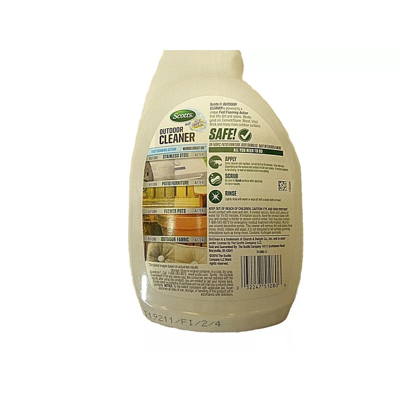 Scotts Ready-to-Use Multi Purpose Formula Outdoor Cleaner Liquid 32 oz.