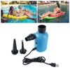 Electric Air Pump Portable Blue Inflator Deflator Pump Perfect for