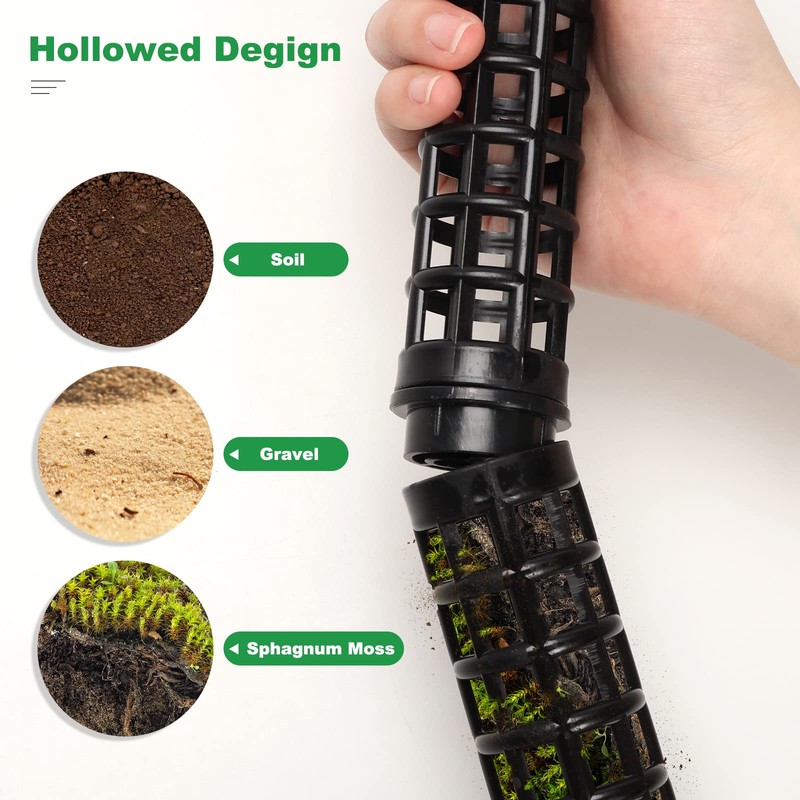 LangRay Moss Pole for Climbing Plants Monstera, Indoor Plant Supports,
