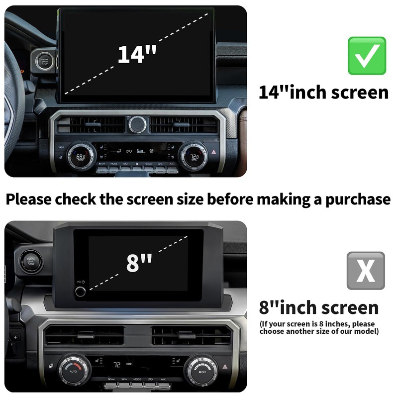 Polodunn Accessories for Toyota Tacoma 2024 2025 & 4Runner 2025