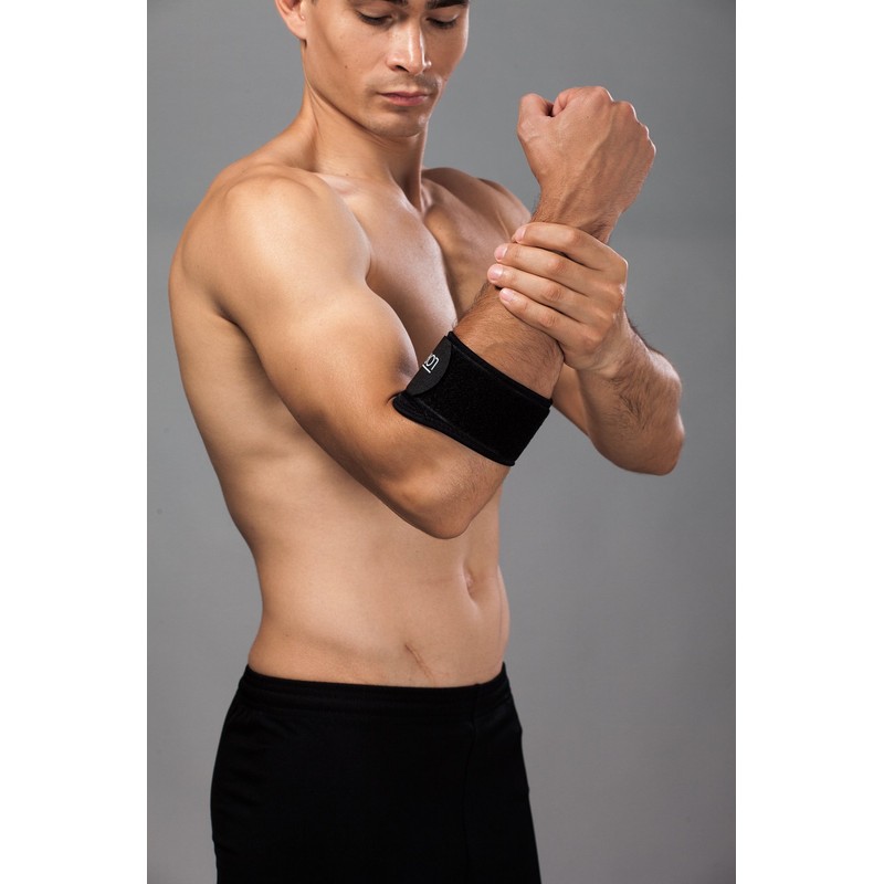 LOREY Combined Elbow Support with Pressure Pad Elbow Brace