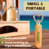 FERMALIFE - Wooden Bottle Opener, Sturdy, Engraveable for Soft Drinks,