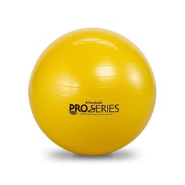Exercise ball stability ball with 55 cm diameter for athletes 51 to 56 tall standard fitness ball for posture balance yoga pilates core rehab red - Color: Amarillo177in, Size: Default