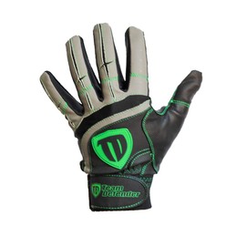 Team Defender Pro Series Baseball Glove | Size: Youth Left-Handed Glove for Right-Handed Thrower | Glove Protects Palm & Thumb | Engineered Rubber Thumb Mold Prevents Hyperextension & Hand Injuries