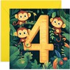 Age 4 Birthday Cards for Boy or Girl - Fun